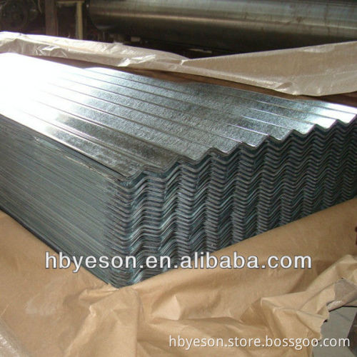 hot dipped galvanized steel corrugated roofing sheet